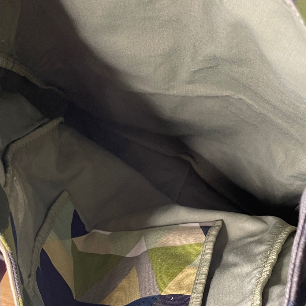Geometric Patterned Tote Bag - Multicolor - Picture 3 of 4